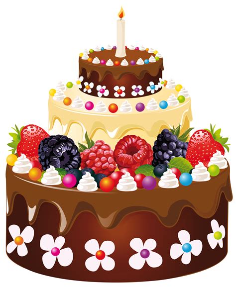 Clip Art Cake Png For Birthday Cake With Candles Png Transparent Png