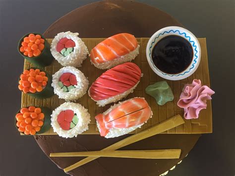 Whos Up For Some Sushi 3d Cakes Crazy Cakes Cake Art Amazing Cakes