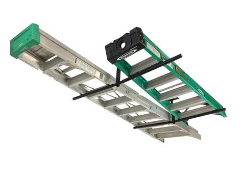 Hi Port 2 Ladder Ceiling Rack Ladder Storage