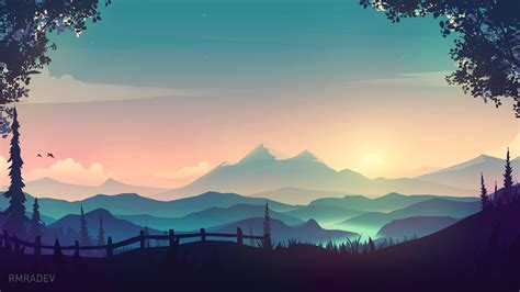 Wallpaper Rmradev Digital Art Artwork Illustration Landscape