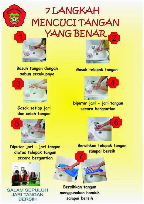 Go Blog Poster 7 Langkah Mencuci Tangan Yang Benar