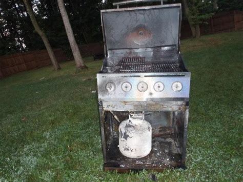 Grill Bursts Into Flames Causing 20k In Damage Fire Marshal Bel