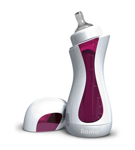 Karim rashid is one of the most prolific designers of his generation. iiamo Go baby feeding bottle by Karim Rashid. - Design Is This