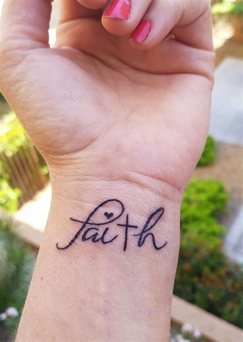 54 Beautiful Faith Tattoo Designs For You In 2022 Artistic Haven