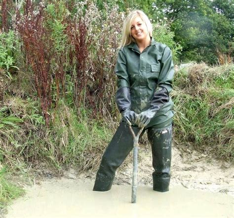 Our best top 20 wet girls in waders and chest waders scenes. 123 best Rubber Boots Mud and Water images on Pinterest