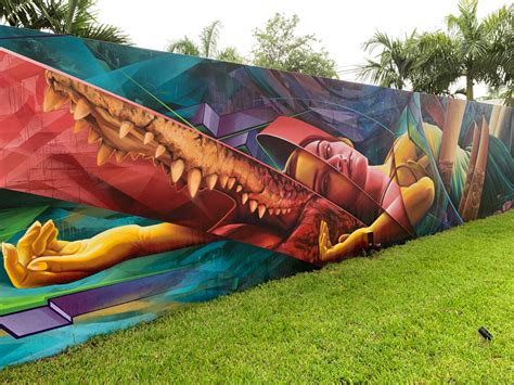 Wynwood Art District Miami Street Art Graffiti Karbel Multimedia