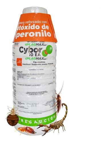 Insecticida Cybor 10ea Cipermetrina Plagas Urbanas 1 Litro 816 1dfBsB
