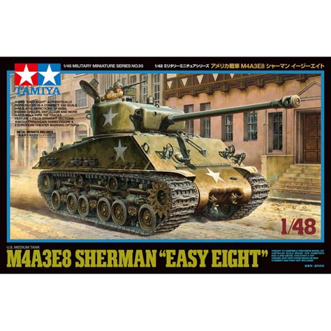 Tamiya® Maquette Char Sherman M4a3e8 Easy Eight 148