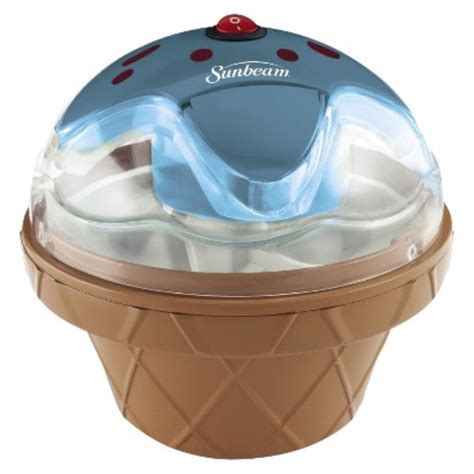 Sunbeam Electric Half Pint Gel Canister Ice Cream Maker Blue Reviews 2020