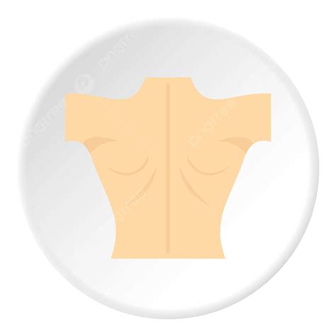 Naked Human Back Icon Circle Human Icons Back Icons Circle Icons Png