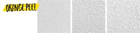 Drywall textures on the ceiling can usually be thicker than those on the walls. 3 Types of Drywall Textures