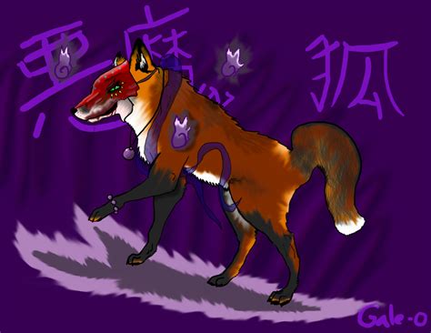 Demon Fox By Gale Okami On Deviantart