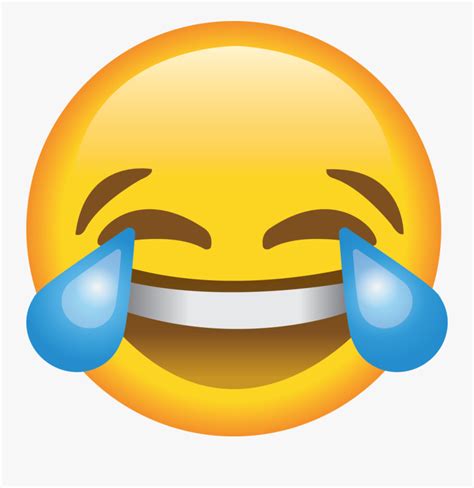 Laugh Vector Laughing Emoji Iphone Png Free Transparent Clipart Clipartkey