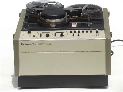 Vintage Time Lapse Video Recorder 1970s Reel To Reel Panasonic Vtr