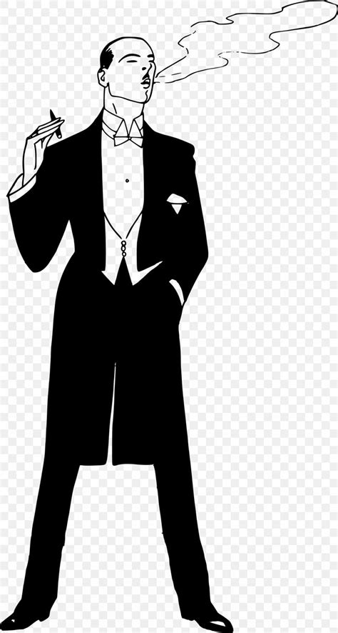 Tuxedo Suit Smoking Clip Art Png 1283x2400px Tuxedo Art Black And