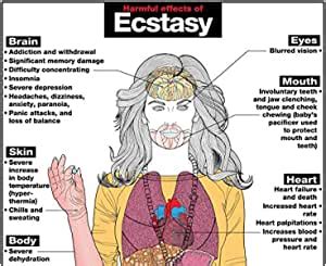 Amazon Harmful Effects Of Ecstasy X Laminated Poster