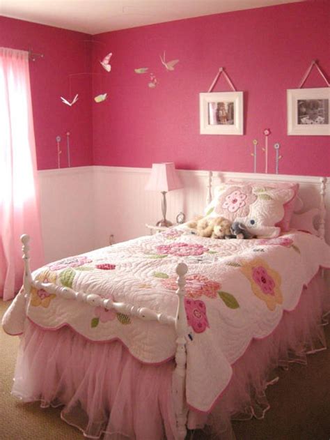 Bedroom design small bedrooms for girls fur 74 most matchless wonderful fantasy decorating ideas little offer soft pink theme with inspiring line pattern. Colorful Bathrooms From HGTV Fans | Pink bedroom for girls ...