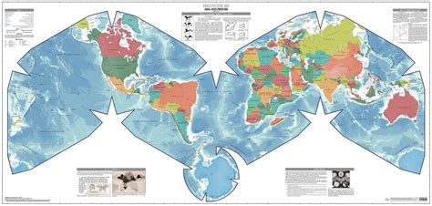 World Map Actual Size Wayne Baisey