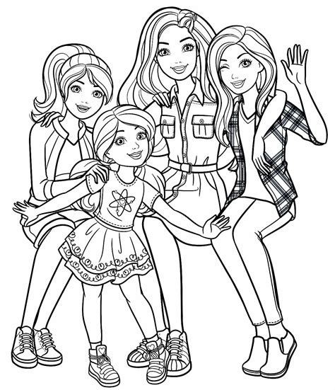 Desenhos Da Barbie Para Colorir E Imprimir Diagra Vrogue Co