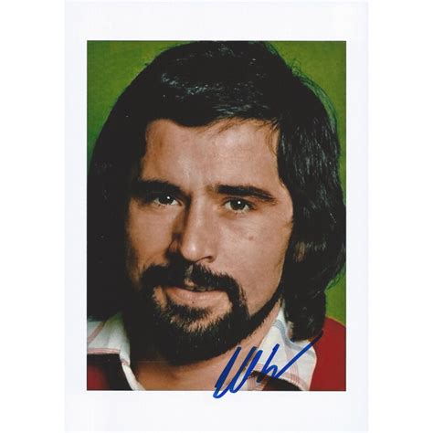 Joueur gert muller évoluant pour au poste de pilier. Gerd MÜLLER Autograph