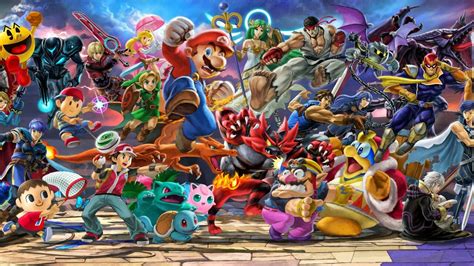Smash Bros Ultimate Everyone Is Here Mural Artist Explains How It