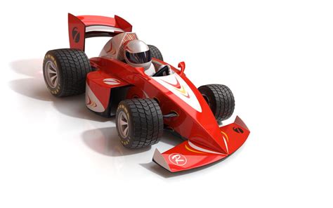 Maxim Valeev F1 Cartoon Racing Car