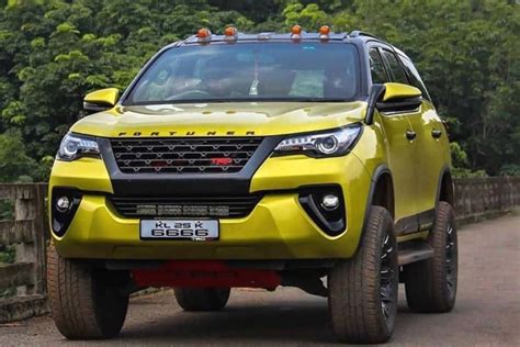 This Modified Toyota Fortuner Is Called The Yellow Ghost And Rightly So