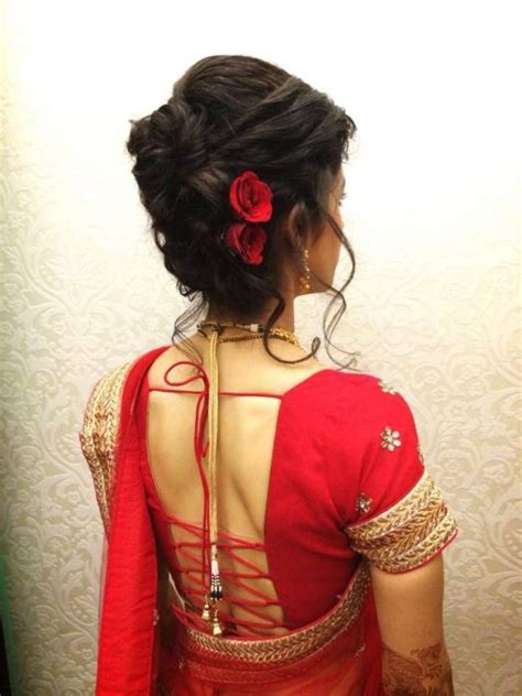 Knowing how to wear your hair on your wedding day can be really tricky. Indian Bridal Hairstyles for Short Hair - India's Wedding Blog
