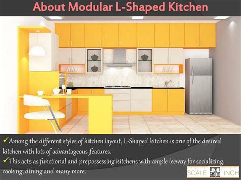 Ppt L Shaped Modular Kitchen Designs Powerpoint Presentation Free