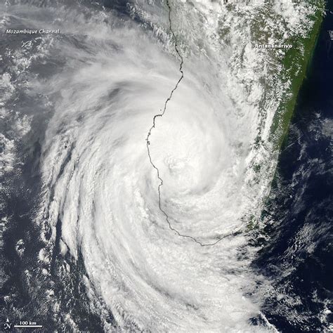Haruna Formed As A Tropical Storm Over The Southern Indian Ocean On