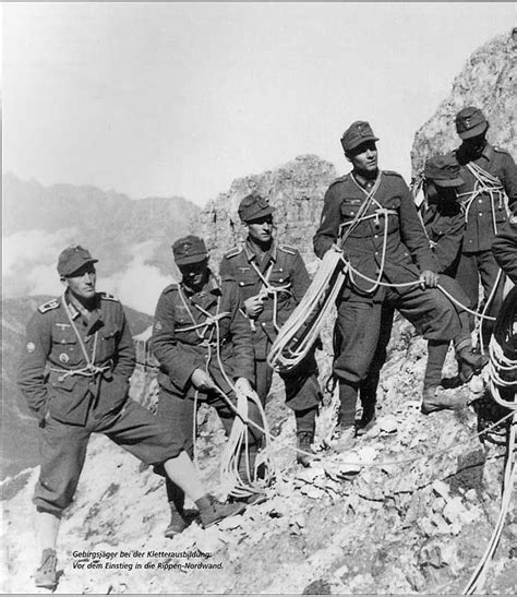 gebirgsjager pin by paolo marzioli deuxième guerre mondiale uniformes militaires et guerre