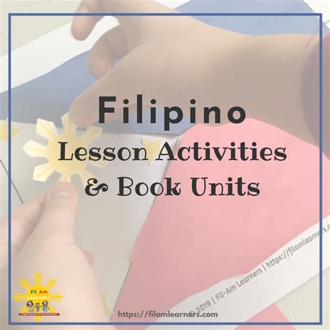 Fil Am Learners Lesson Themes And Units Fil Am Learners