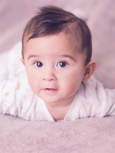 Baby Boy Stock Photo Image Of Happiness Enjoy Portrait 93177456
