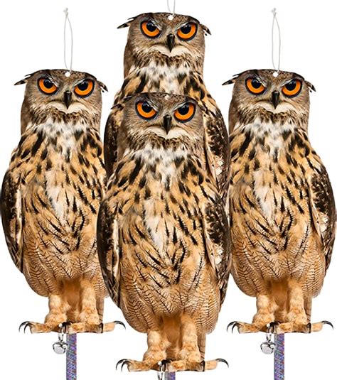 Fake Owls To Keep Birds Away Bird Scare Device Bird