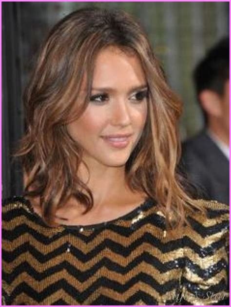 Jessica alba hair is a celebrity most well known for her long and beautiful. nice Medium length wavy haircuts jessica alba | Jessica ...