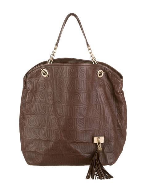 Louis Vuitton Paris Souple Whisper Gm Handbags Lou40959 The Realreal