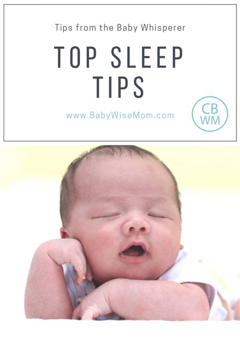 Sleep Tips From The Baby Whisperer Babywise Mom Baby Whisperer