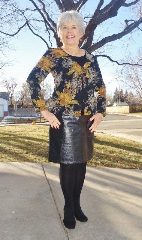 Leather Skirt 2 With Floral Leather Pencil Skirt Outfit Sexy