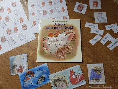 Maman dans les nuages: Exploitation d'album : A trois on a moins froid