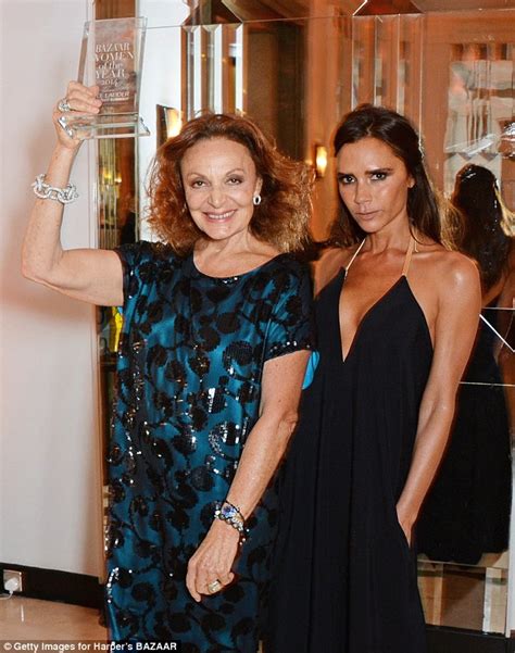 Victoria Beckham Cuts An Elegant Figure In Black Halterneck Maxi Dress At Women Of The Year