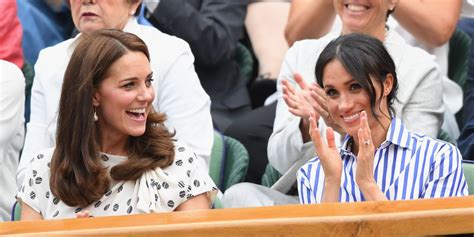 Meghan Markle Let Kate Middleton Take The Lead At Wimbledon Do Meghan