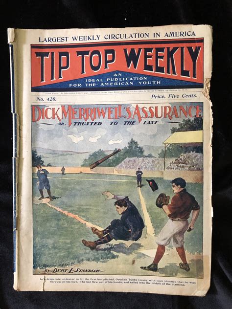 A Look Back At Tip Top Weekly Sports Collectors Digest