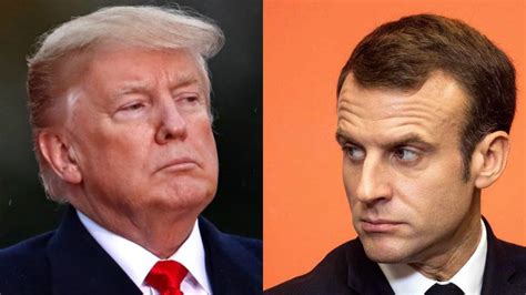 Pourquoi Donald Trump En Veut à Emmanuel Macron
