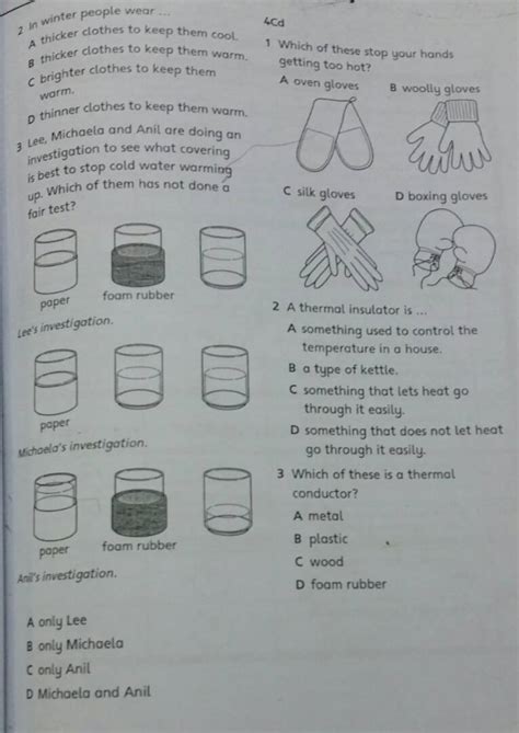 90 4th grade science worksheets. The City School: Grade 4 Science Reinforcement Worksheets