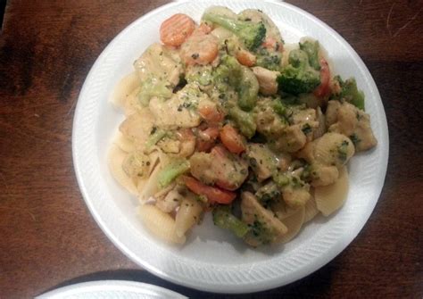 1/2 stick butter 4 tb. Chicken and Shrimp Broccoli Alfredo Recipe by mscarameldiva - Cookpad