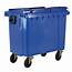 4 Wheeled Bin With Non Lockable Lid  660L The Feed Bins & Storage