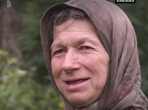 video this woman has lived deep in the siberian forest all alone for almost 30 years woman
