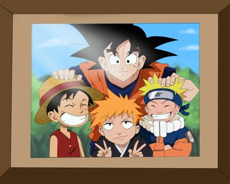 Goku Naruto Ichigo Wallpapers Wallpaper Cave