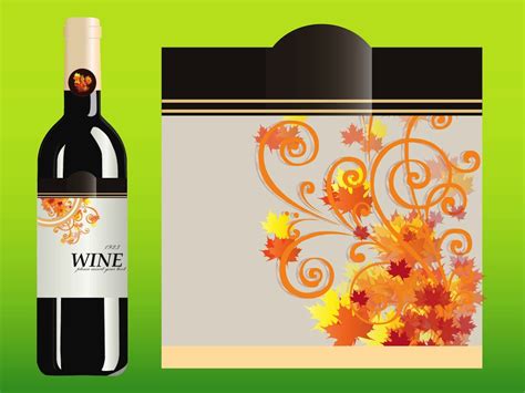 Wine Bottle And Label Vector Art And Graphics