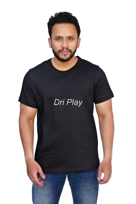 Half Sleeve Plain Men Round Neck T Shirt At Rs In Pune Id
